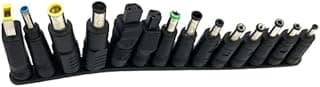 MySouq-Store [14 Pcs/set-Type 1] Universal Plug DC Power 5.5x2.1mm2.5mm DC head Jack Charger to Plug Power Adapter for Notebook Laptop Square size 7.4 * 5.0mm - As Shown in Pic