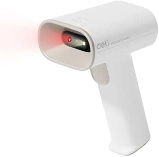 Deli S228 Handheld 1D & 2D Barcode Scanner with CMOS Imaging Technology, USB Plug & Play wired