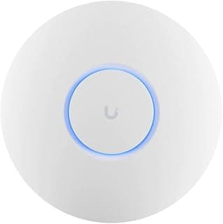 نقطة وصول Ubiquiti Unifi U6+ بسرعة 3.0 Gbps، منفذ RJ45 بدون PoE Injector