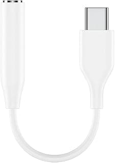 محول صوت لسامسونج USB نوع سي الى منفذ جاك 3.5 ملم، محول AUX لسامسونج S23 S22 S21 S20 A53 5G A33 شبكة الجيل الخامس 5G تاب S8 S7، محول لجوجل بكسل 7 7 برو 6 6 برو