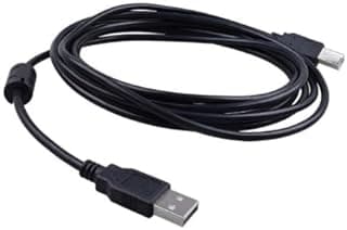 كابل طابعة GLINK، تايب A إلى تايب B، 5 متر، أسود، عالي السرعة، متوافق مع طابعات الليزر والحبر والاسكانر
