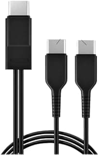 كابل شحن USB Type-C إلى Micro Type-C بطول 25 سم من MySouq-Store
