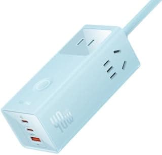 PowerCombo Digital PowerStrip 3AC+1U+2C 40W with 1.5m power cord CN Blue