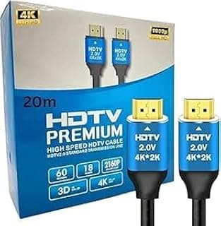 كابل HDMI 4K عالي السرعة 20 متر ممتاز