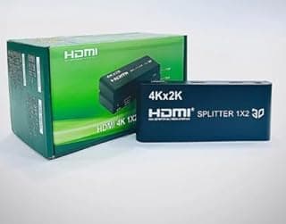 موزع HDMI 4k/2k بدقة Full HD 1080p، محول HDCP HDMI 1X2، مدخل واحد لمخرجين، مضخم عرض لأجهزة HDTV وDVD وPS3 وPS4