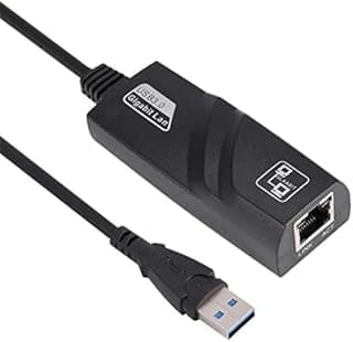 USB 3.0 To 10/100/1000 Mbps Gigabit RJ45 Ethernet LAN Network Adapter For PC Mac