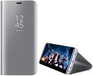 Flip Cover Clear View Full Protaction Without Sensor For Honor X9a - Silver