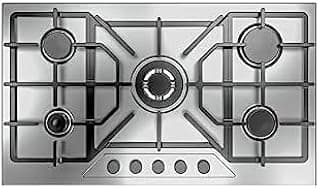 Fresh Built In Gas Flat 90cm Stainless Modena