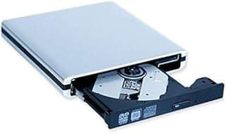 محرك أقراص خارجي USB 3.0 نحيف CD/DVD-RW ناسخ وقارئ للكمبيوتر واللابتوب