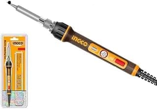 Electric Soldering Iron 90W with Adjustable Temperature, Ceramic Heating Core, Long Life Tips, Model SI01608