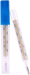 thermometer 1PC Medical Mercury Glass Thermometer Large Screen Clinical Medical Temperature Measurement Device Kids Adults Thermometer Crude