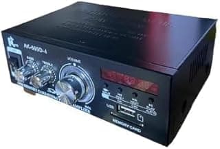 مضخم صوت صغير بمنفذ USB وMP3 وبلوتوث وتحكم ريموت AK-699D HI-Tech
