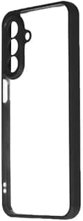 Clear Back Cover Case for Samsung Galaxy A17 - Shockproof Transparent Plastic Bumper, Anti-Scratch, Anti-Yellow, Slim Protective Case (Clear & Black)