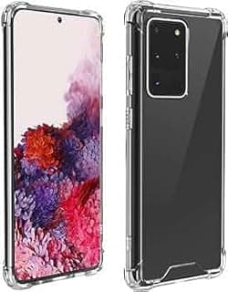 For Samsung Galaxy S20 Ultra Clear Case Shockproof Cover (MKP Clear 1) by Mamelgee for Samsung Galaxy S20 Ultra - Four Edges Perfect Match Clear