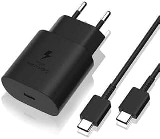 Charger 25 WATT with C to C Cable - Black