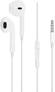 In-Ear Earphone With Remote White