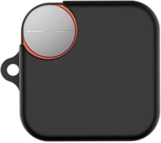 جراب حماية سيليكون مرن متوافق مع سماعات CMF Nothing Buds Pro 2، مضاد للصدمات والخدش مع ميدالية معدنية - أسود