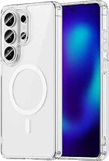 3M store case for Samsung Galaxy S26 Ultra 5G Phone Case Non-Yellowing Transparent Clear | Wireless Charging | Shockproof Military Protection (Clear)