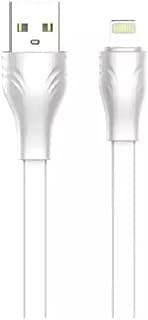 LDNIO LS552 Lightning 2.1A Fast charging Data Cable 2M Length - White