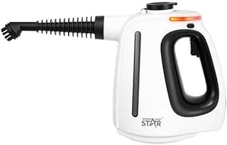 Winning Star ST-4607 1350W Handheld Steam Cleaner, White/Black