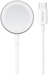 Recci RCW-28 iWatch Type-C Wireless Charger 120cm for Apple Watch - White
