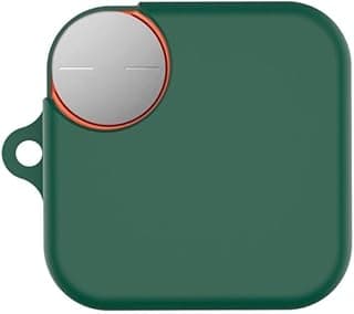 جراب حماية سيليكون مرن متوافق مع سماعات CMF Nothing Buds Pro 2، مقاوم للصدمات والخدش مع ميدالية معدنية - أخضر