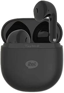 True Wireless Earbuds, Buds 7 In-Ear Bluetooth 5.3 Headphones,14mm dynamic driver Bluetooth Earbuds Touch Control, IPX6 Waterproof TWS, Light-Weight Earphones Dark Black, 12 Months Warranty