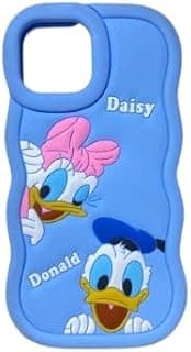 Next Store Silicone Case Compatible with iPhone 14 3D Cartoon Cute Animal Character Shockproof Silicone Protective Cover