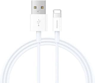 كابل شحن ونقل بيانات وشحن سريع من USB-A إلى لايتنينج 2.4 امبير بطول 1 م RS06L من ريكسي