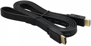 ZERO Flat Cable Zero HDMI to HDMI High Definition 1080P 1.20m, Black