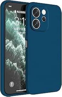 جراب Lion Store لهاتف Vivo V70 5G سيليكون ناعم ممتص للصدمات (أزرق)