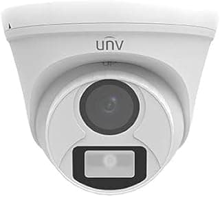 كاميرا مراقبة يوني فيو(UNV) بدقة 2 ميجابيكسل (موديل UAC-T112-F28)-عدسة واسعة 2.8 ملم، تصميم قبة(توري)، رؤية ذكية، مقاومة للماء (IP67)، تدعم 4 أنظمة (TVI/AHD/CVI/CVBS) BNC