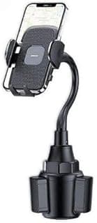 JR-ZS259 V VOLT Car Phone Holder Cup Holder with Adjustable Mechanical Base and 360° Rotation for iPhone 15 14 13 Pro Max and Samsung Galaxy S24 S23