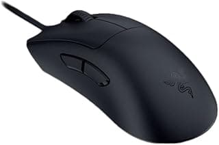 DeathAdder V3 - ماوس جيمنج مريح للرياضات الإلكترونية (تصميم خفيف 59 جرام، شكل مريح، مستشعر بصري 30K، مفاتيح ماوس بصرية Gen-3، تقنية HyperPolling 8000Hz، كابل Speedflex) أسود