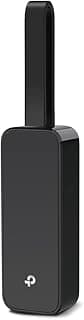 محول USB الى ايثرنت من تي بي لينك (UE306)، محول شبكة قابل للطي USB 3.0 الى جيجابت ايثرنت للشبكة المحلية للاب توب يدعم اجهزة نينتندو سويتش وويندوز ولينكس وابل ماك بوك OS 10.11-10.15 سيرفس