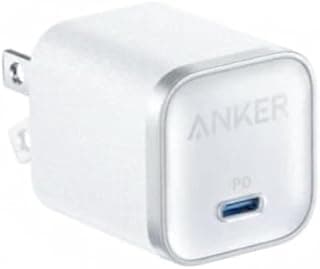 شاحن من أنكر بمنفذ USB تايب-C متوافق مع جالاكسي S25 ألترا وS24 وآيفون 16 وبيكسل 9 بقوة 45 واط مع شحن سريع ومدمج وقابل للطي