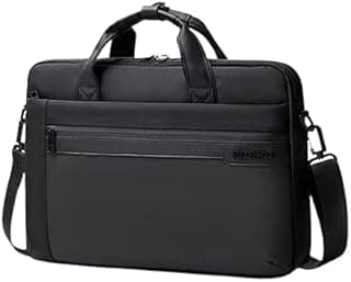 Unisex Adult 15.6 inch Laptop Shoulder Bag - 00012 - Lightweight - Waterproof - Black