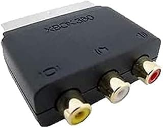 محول سكارت إلى كابل ار سي ايه لمخرجات الصوت والصورة لجهاز Xbox