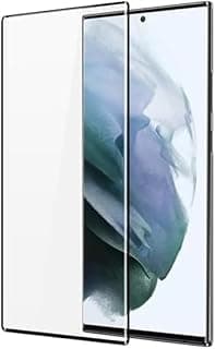 واقي شاشة زجاجي نوباتيا لهاتف سامسونج Galaxy S22 Ultra مقاس 6.8 بوصة، تقنية لاصق كامل متطورة، تغطية حواف منحنية، شفاف للغاية ومضاد للخدش