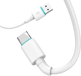 BO-X175C, USB Data Cable to USB C, White,TPE, 1.0m, 5V 3A