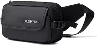 Y00028 Shoulder Bag Crossbody Medium - Multi Function Waterproof - Black