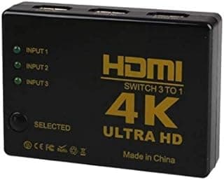 محول 4K 1080P ثلاثي الابعاد 3 منافذ HDMI موزع مقسم لتلفزيون HD