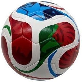 كرة قدم كأس العالم 2026، مقاس 5، جودة احترافية، قطر 8.25 بوصة، تصميم ملون، للملاعب العشبية، للبالغين والشباب