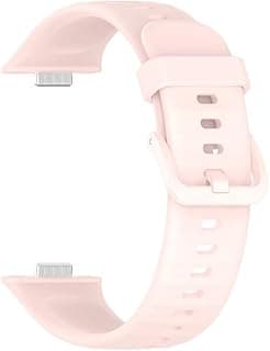 Silicone Sport Replacement Strap for Huawei Fit 5 / Pro (2026) (Pink)