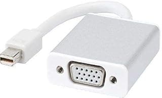 كابل محول Mini Displayport إلى VGA لأجهزة ابل ماك بوك والكمبيوتر الشخصي