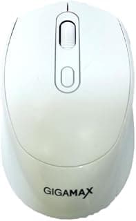 G-1400 Wireless Rechargeable Mouse, 2.4GHz and BT 5.1, 10m Range, White