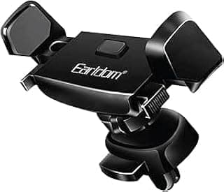 Erldom EH45 Car Phone Holder 360 Degree Rotation Air Vent Mount Adjustable Center Console Phone Holder Universal Smartphone Holder Compatible with All Phones
