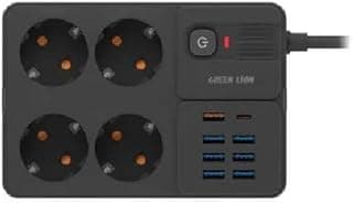 Green Lion Power Socket7 USB-A Port & 1 PD Port3250 W