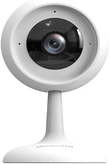كاميرا H30C للأماكن الداخلية بدقة 3MP، طراز H30C كاميرا FHD 3MP بتقنية H.265+ لتوفير مساحة التخزين مزودة بتقنية كشف الحركة وكشف حركة الإنسان وصوت ثنائي الاتجاه واتصال واي فاي بتردد 2.4G