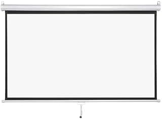 windon Manual Pull-Down Projector Screen, White, size 300 * 300cm
